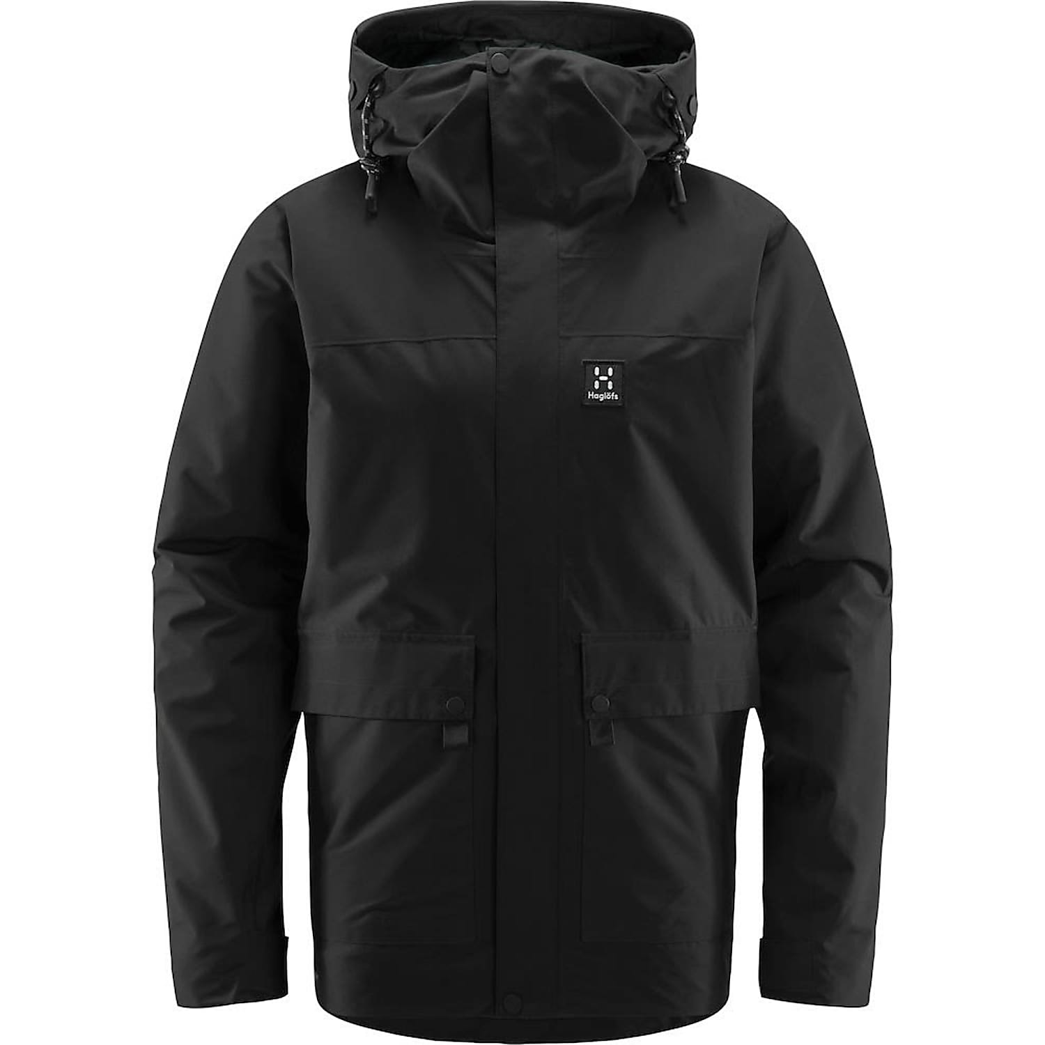 Haglofs M ORSA JACKET True Black Free Shipping starts at 60