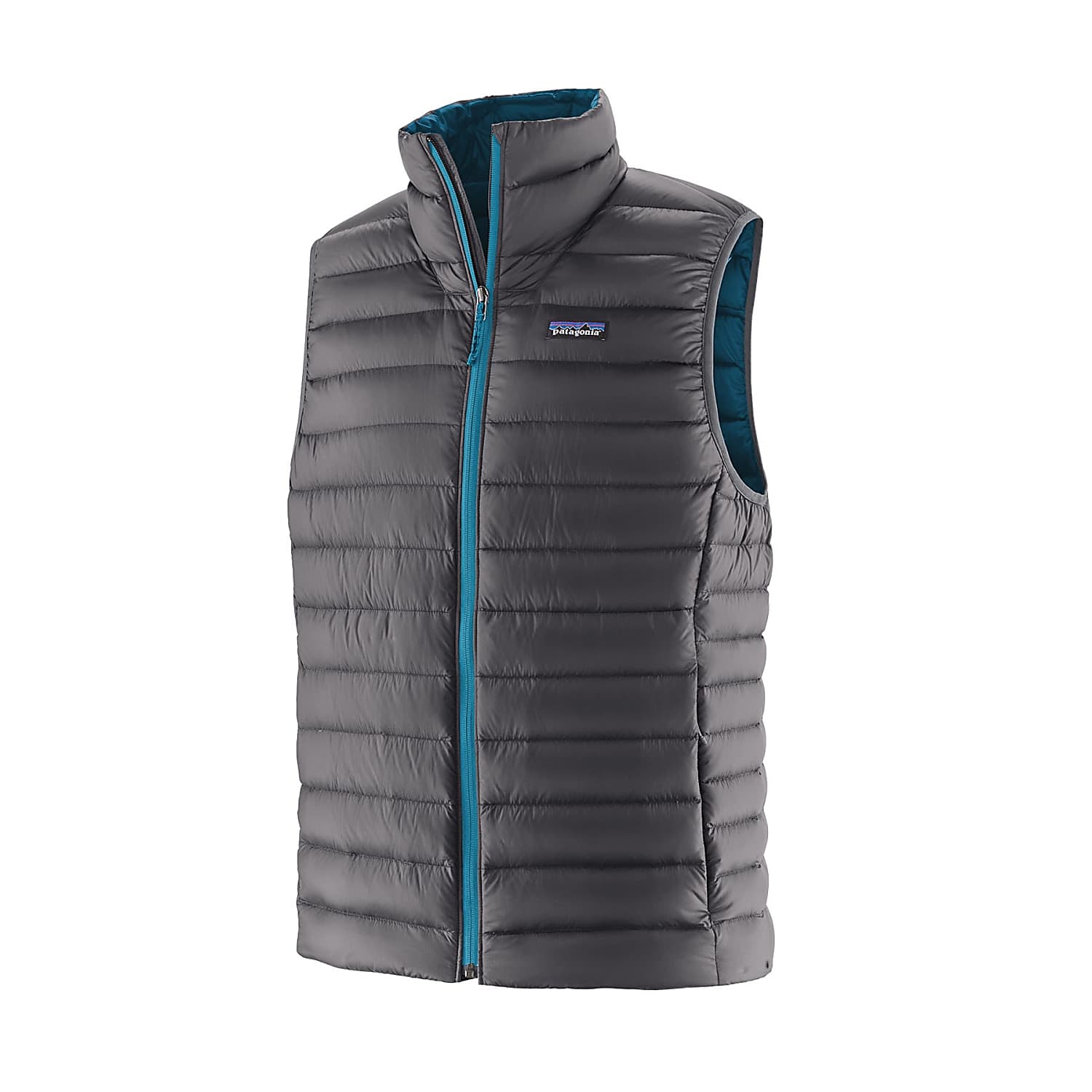 Mens gray top patagonia vest