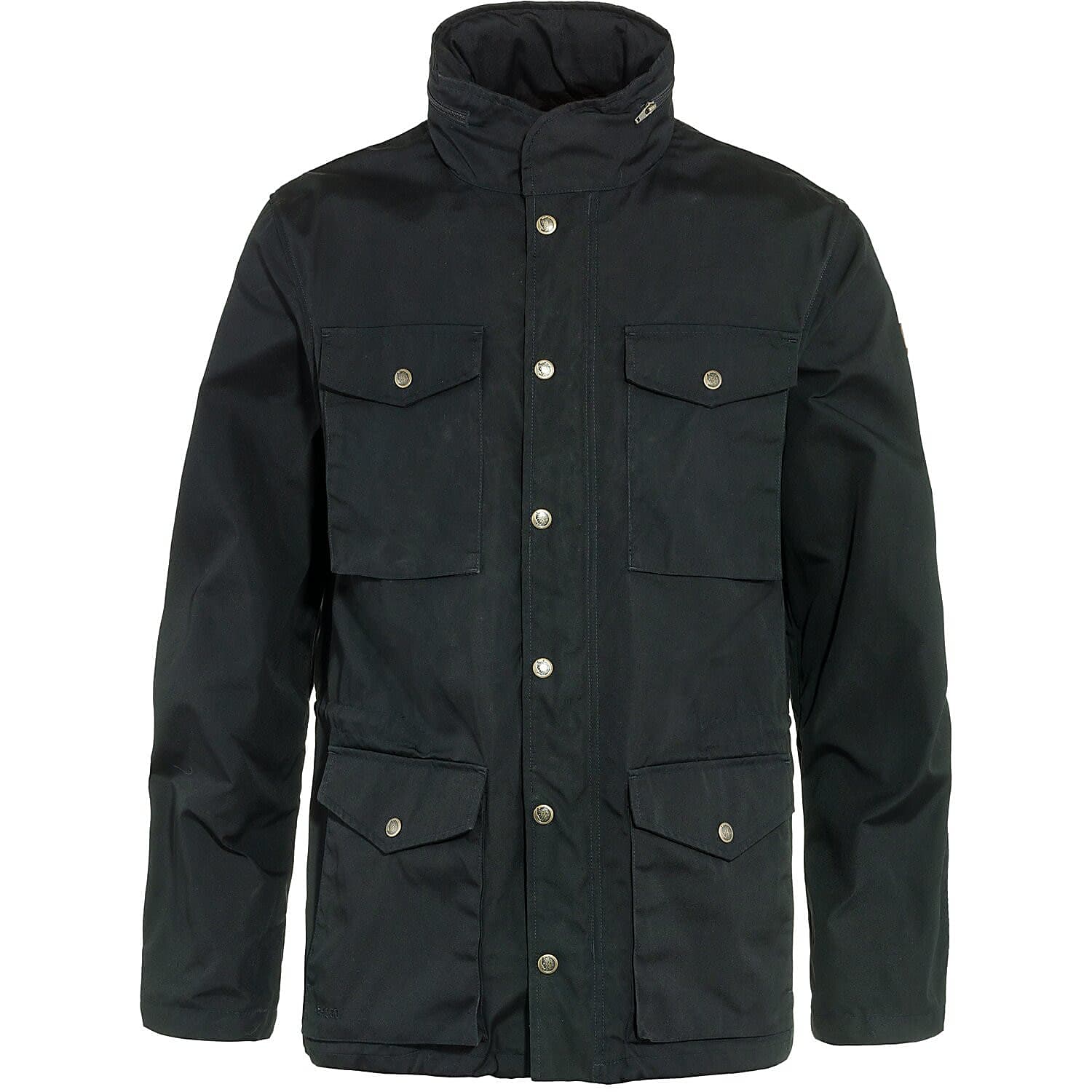 Fjallraven raven cheap jacket black