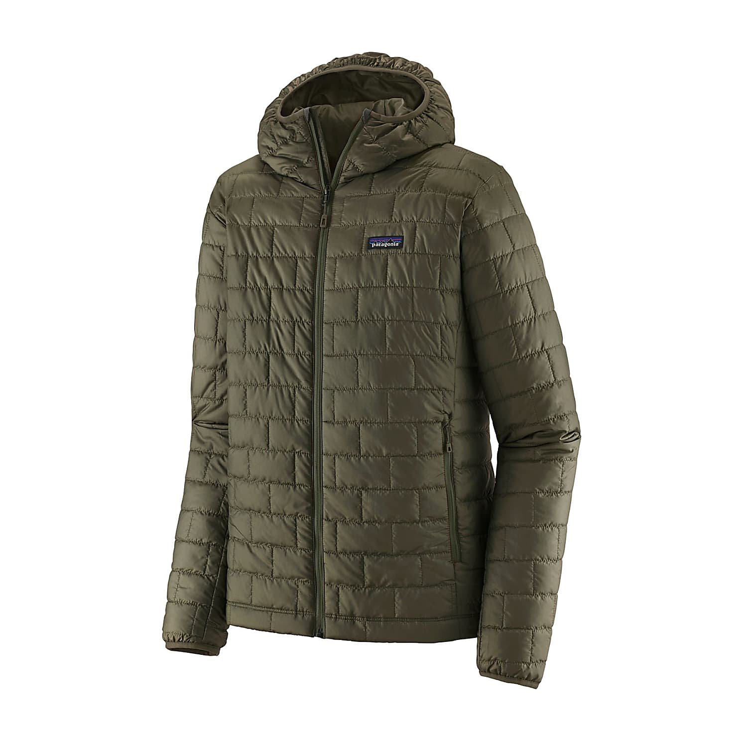 Patagonia M NANO PUFF HOODY Basin Green Fast and cheap shipping