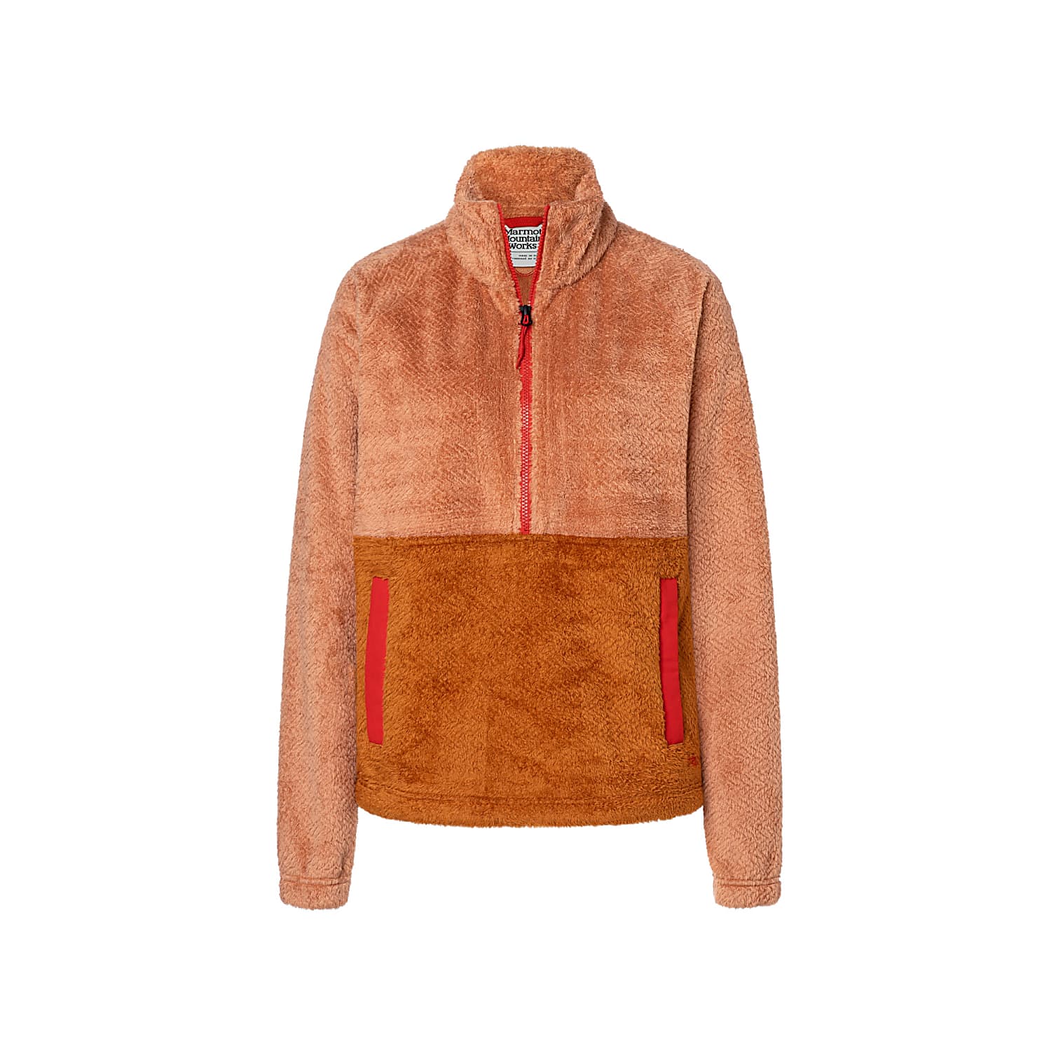 Rose gold sherpa store pullover