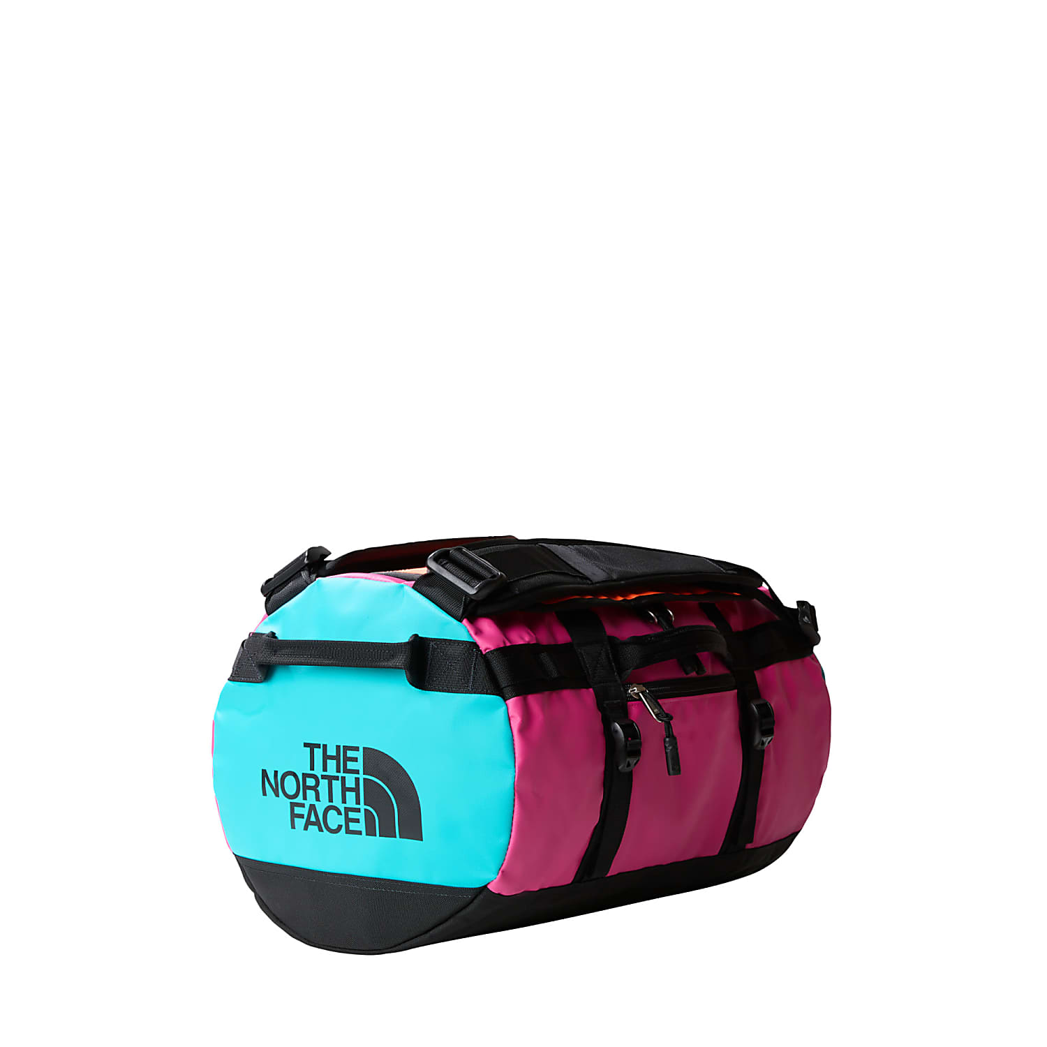 North face pink best sale duffle bag