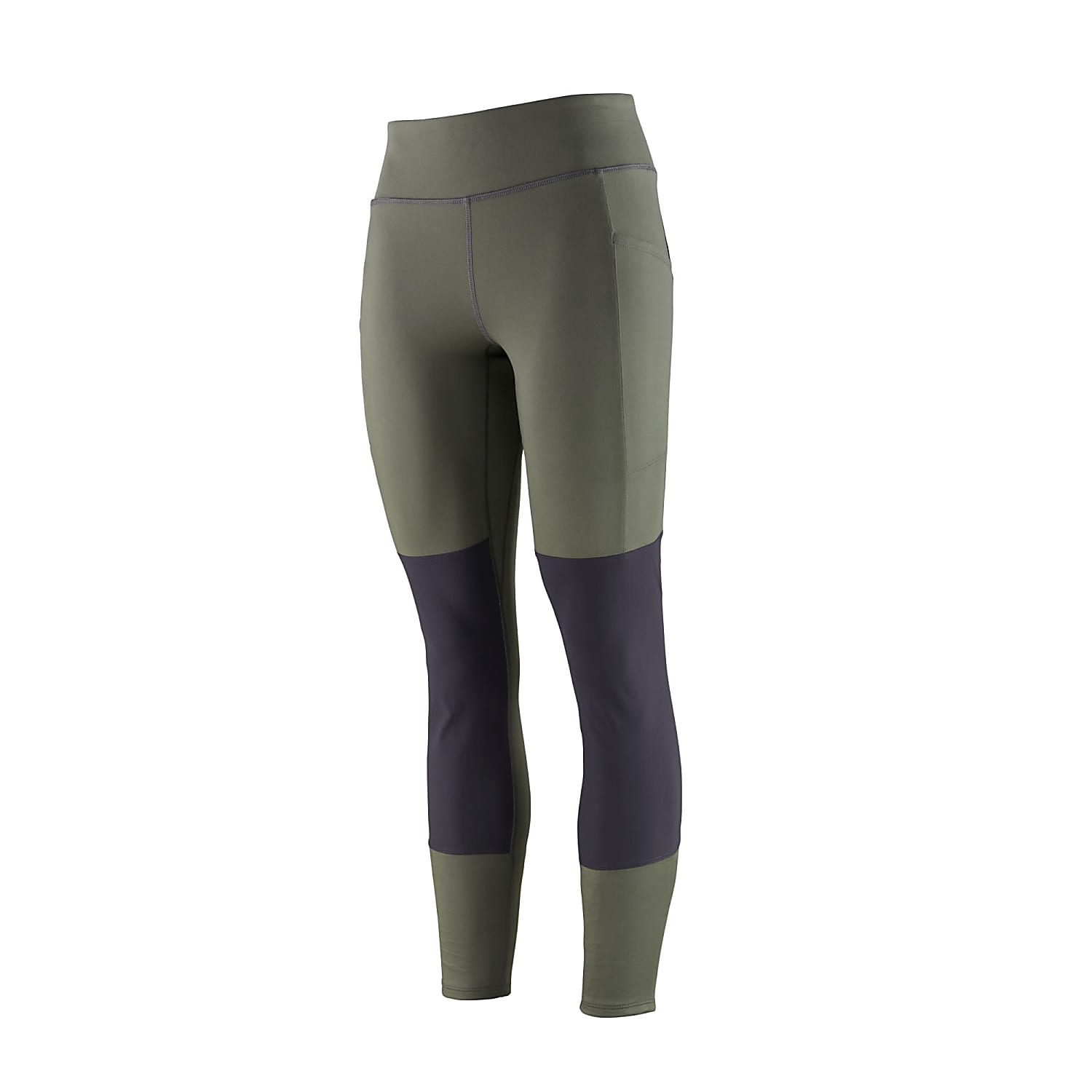 Patagonia W PACK OUT HIKE TIGHTS, Basin Green - Free Shipping