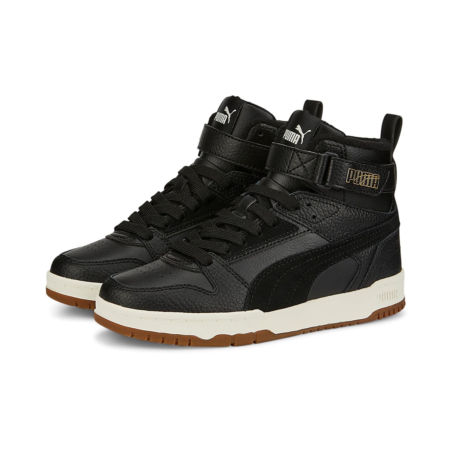 Black puma on sale junior