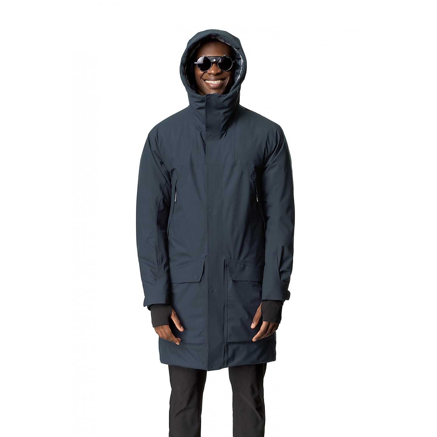 Houdini M FALL IN PARKA Blue Illusion Free Shipping starts at 60 www.exxpozed