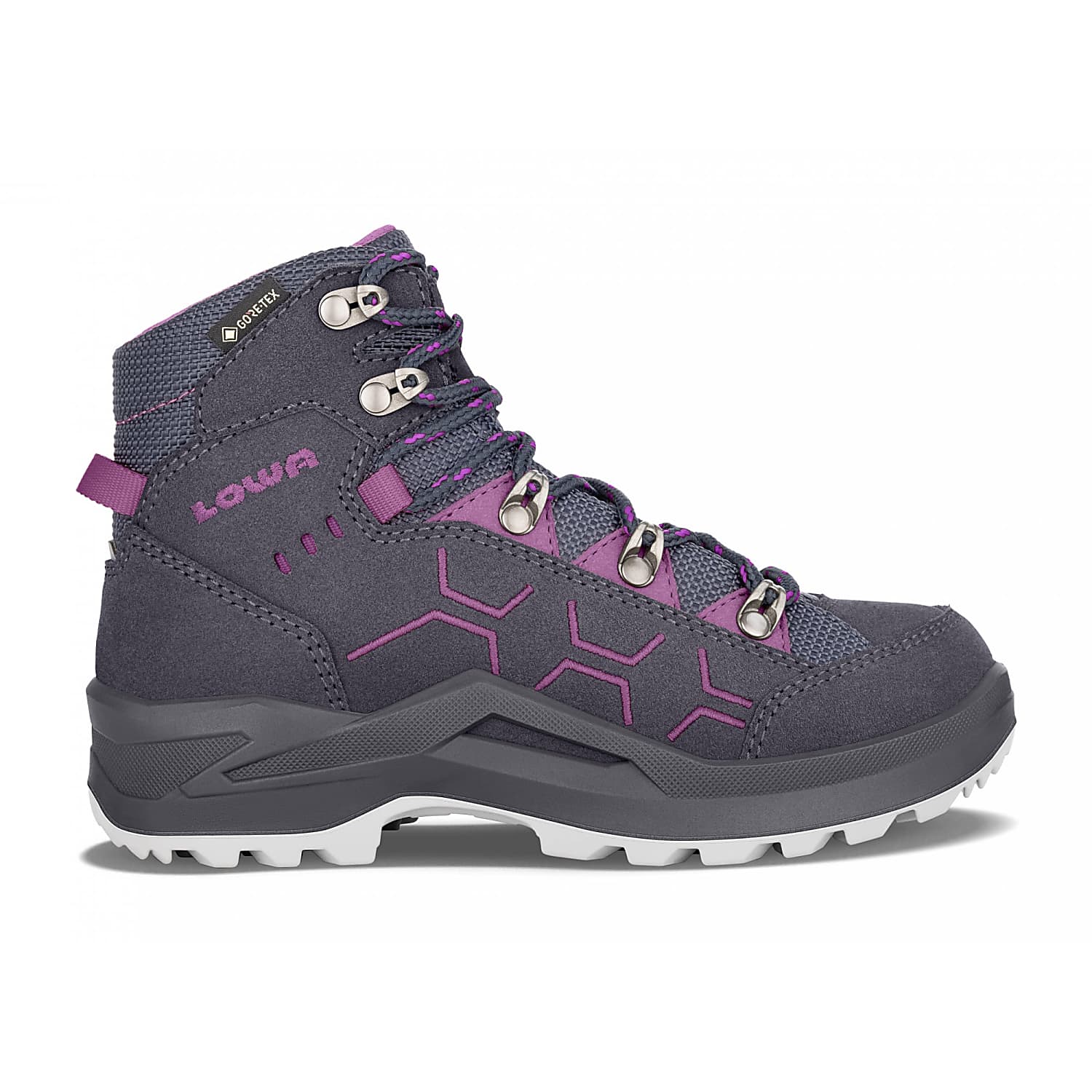 Lowa KODY EVO GTX MID JUNIOR 36 40 Navy Beere Free Shipping starts at 60 www.exxpozed.eu