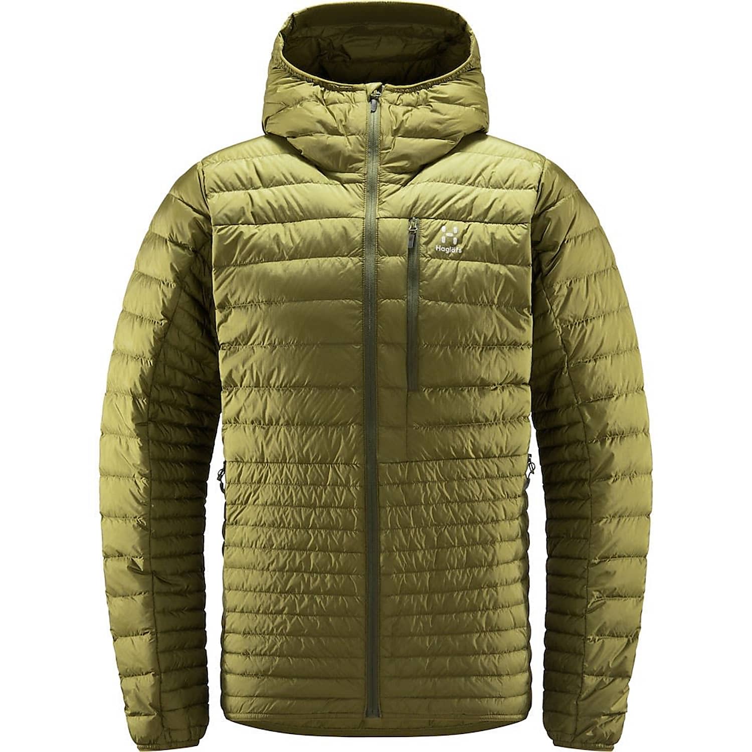 Haglofs M MICRO NORDIC DOWN HOOD Olive Green Fast and cheap shipping www.exxpozed