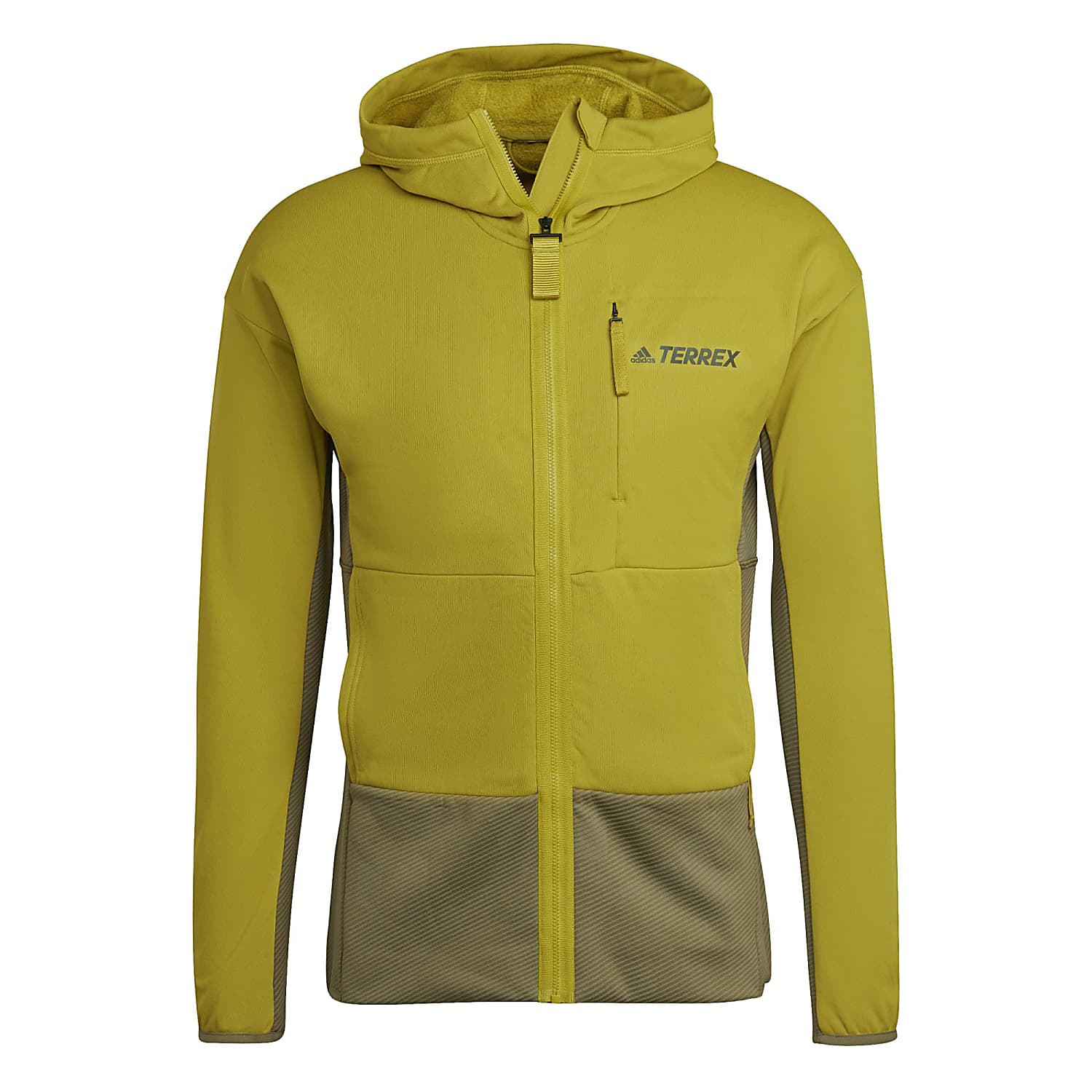 adidas TERREX ZUPAHIKE HOODED FLEECE JACKET M Pulse Olive