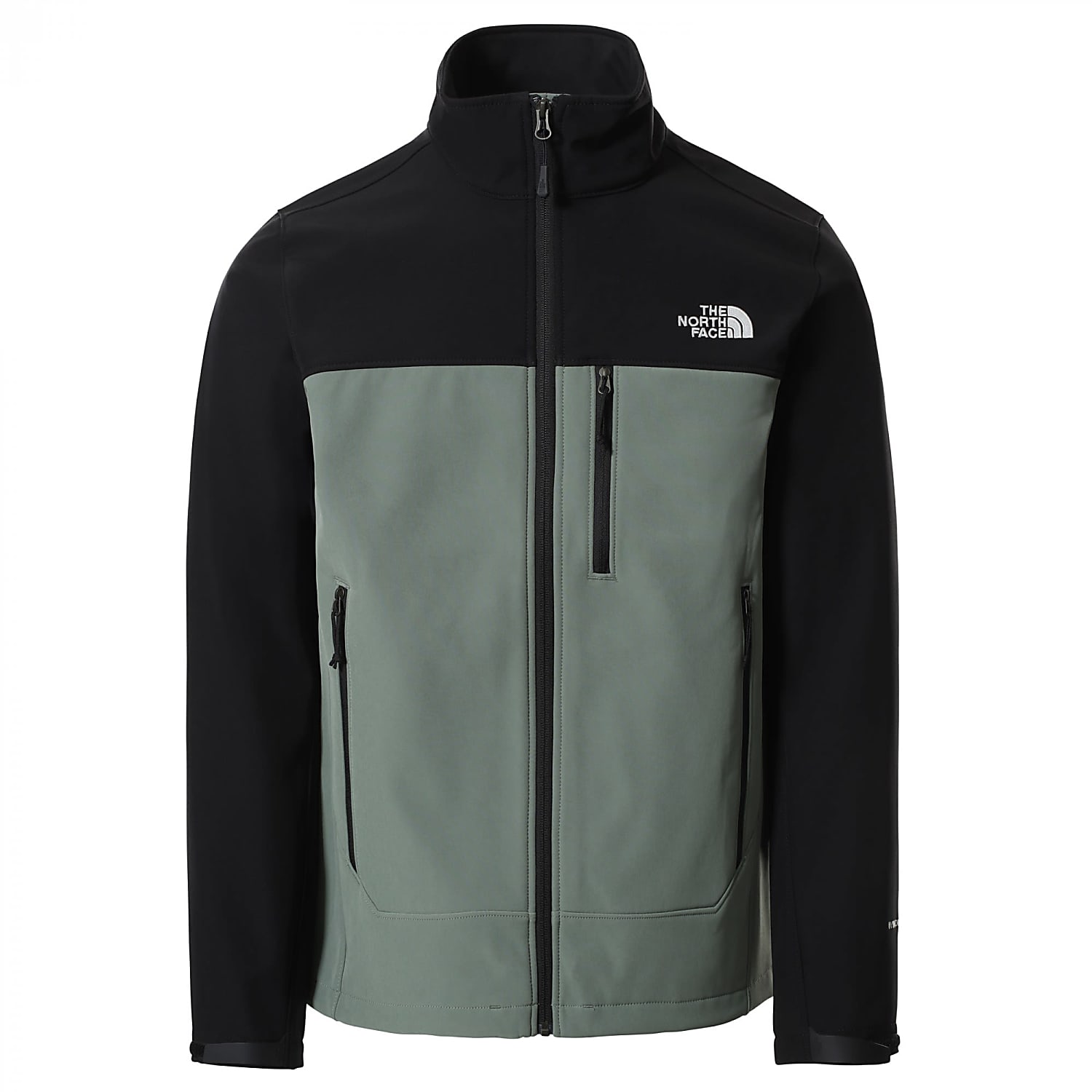 The North Face M APEX BIONIC JACKET Laurel Wreath Green TNF Black