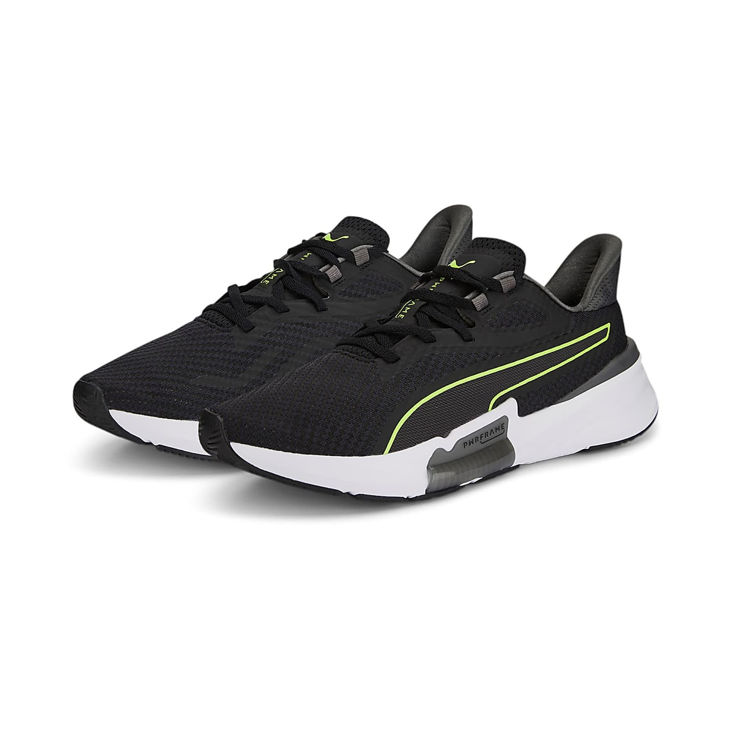 Puma M PWR FRAME TR Puma Black Castlerock Lime Squeeze