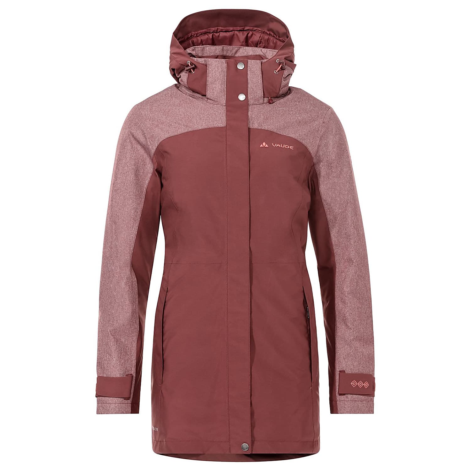 Vaude WOMENS SKOMER WINTER PARKA II Dark Cherry Free Shipping starts at 60 www.exxpozed.eu