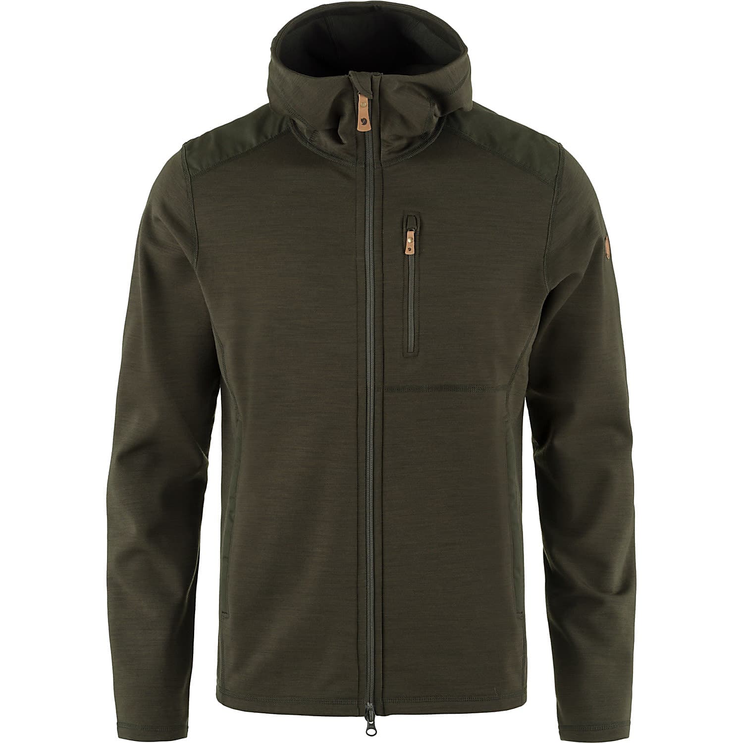 Fjallraven M KEB FLEECE HOODIE Deep Forest Versandkostenfrei ab 60 www.exxpozed