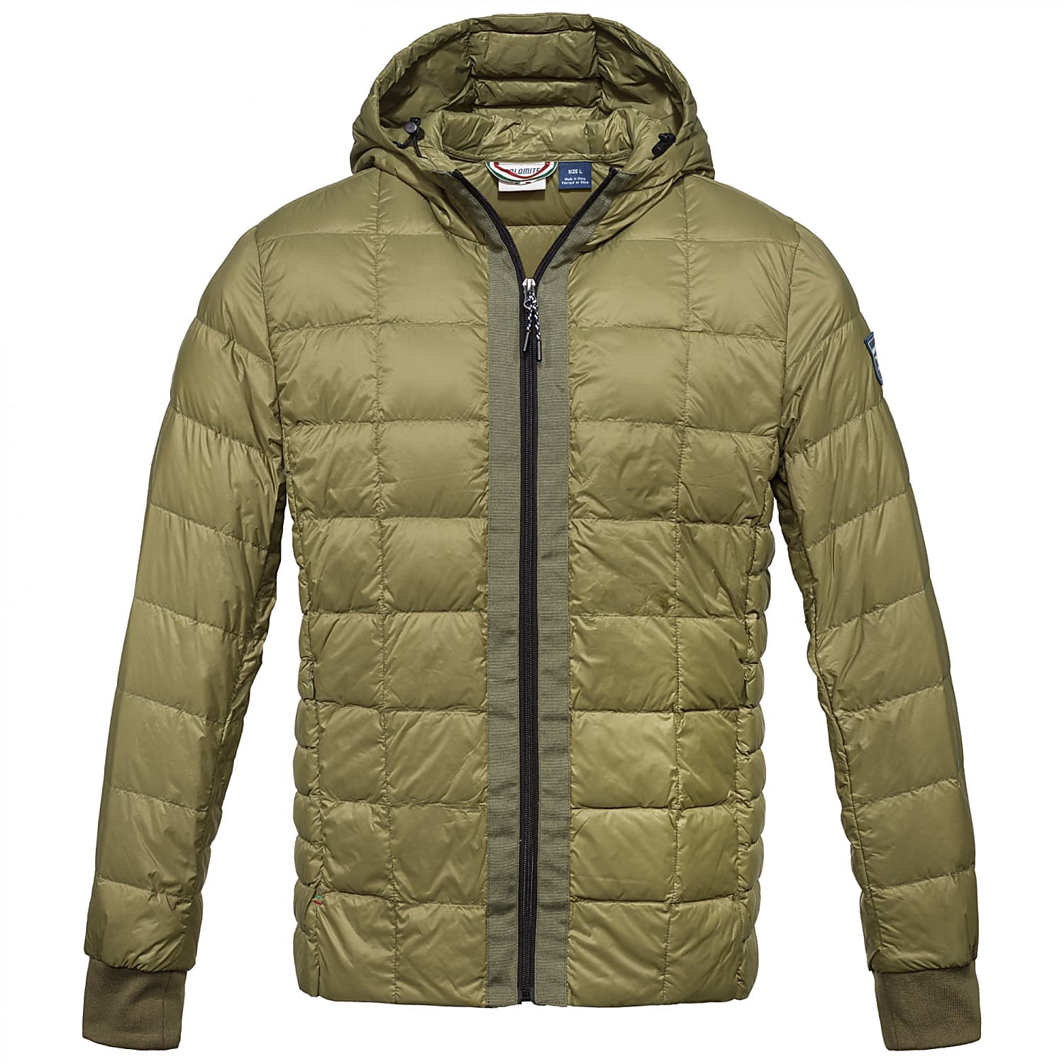 Dolomite M CORVARA LIGHT HOOD JACKET Chalice Khaki Green Free Shipping starts at 60 www.exxpozed.eu