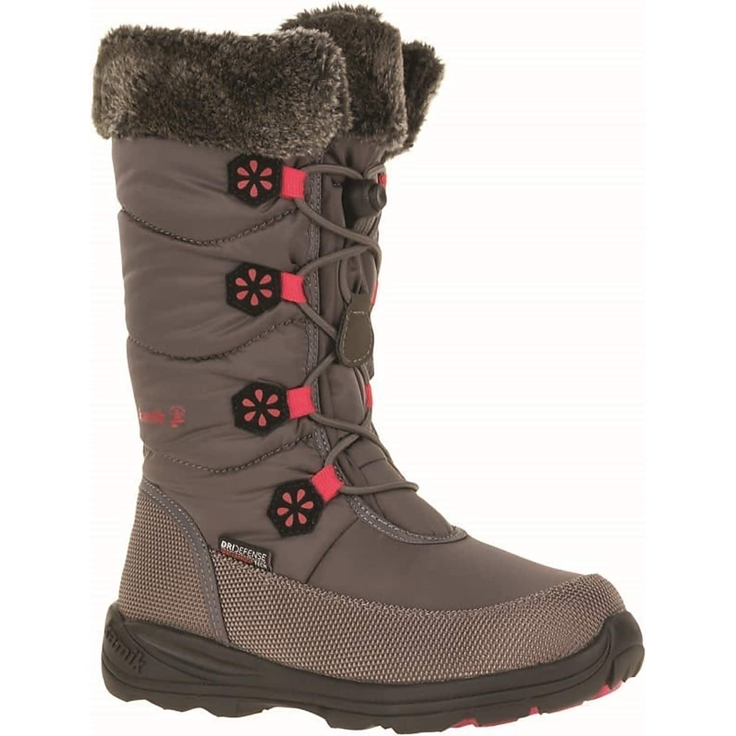 Buy Kamik GIRLS AVA Charcoal Dark Rose online now www.exxpozed.eu