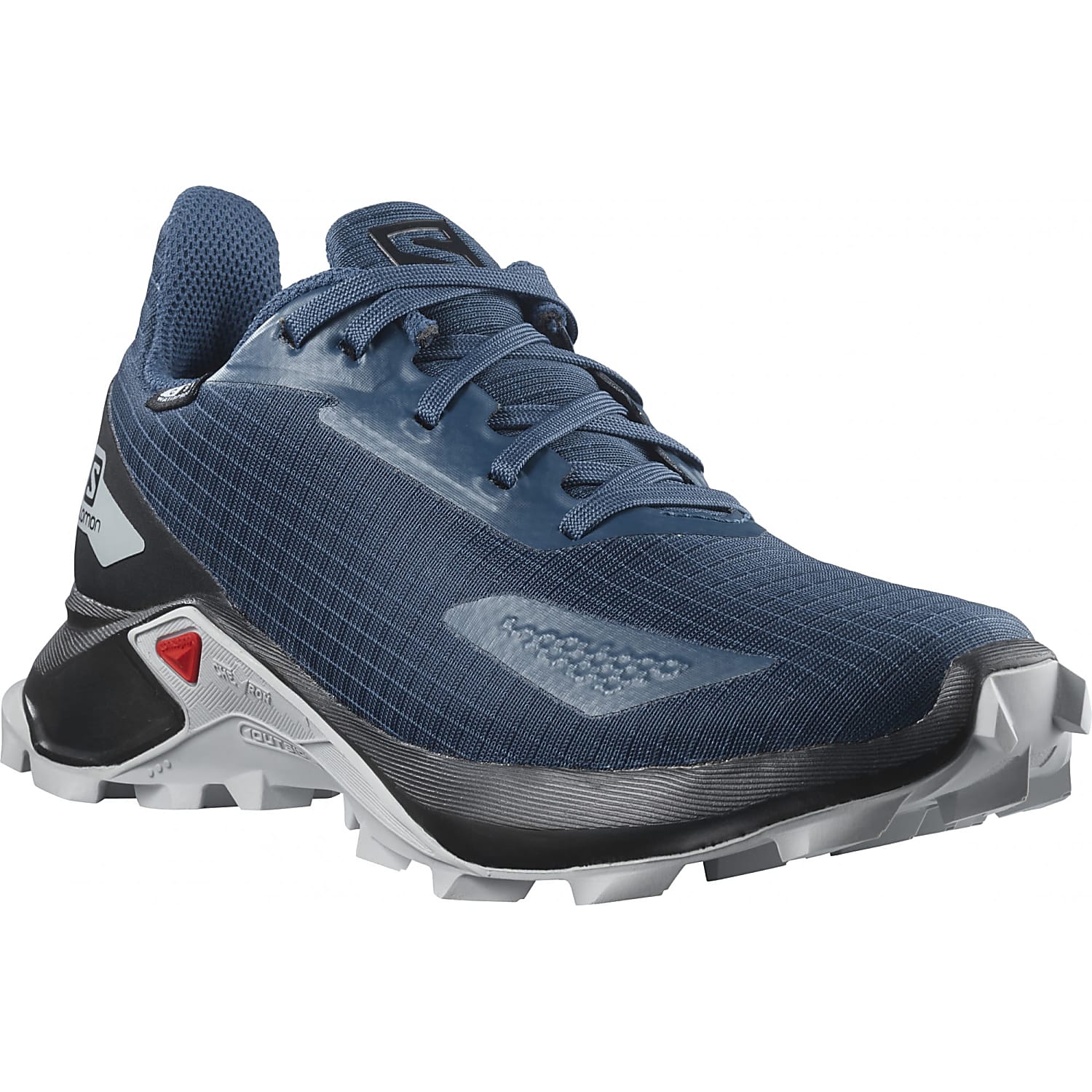Salomon JUNIOR ALPHACROSS BLAST CSWP Dark Denim Black Pearl Blue