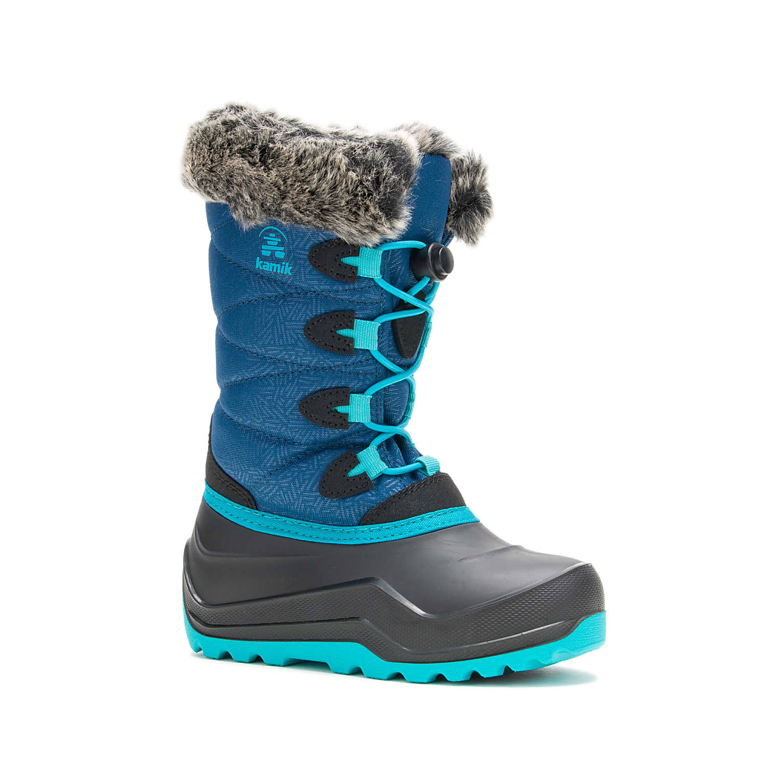 Buy Kamik GIRLS SNOWANGEL Navy online now www.exxpozed.eu