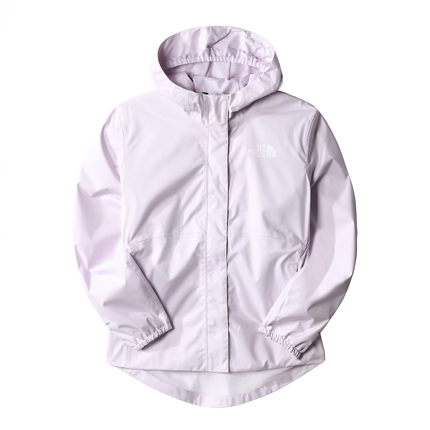 Buy The North Face GIRLS ANTORA RAIN JACKET Lavender Fog Season 2022 online now www.exxpozed