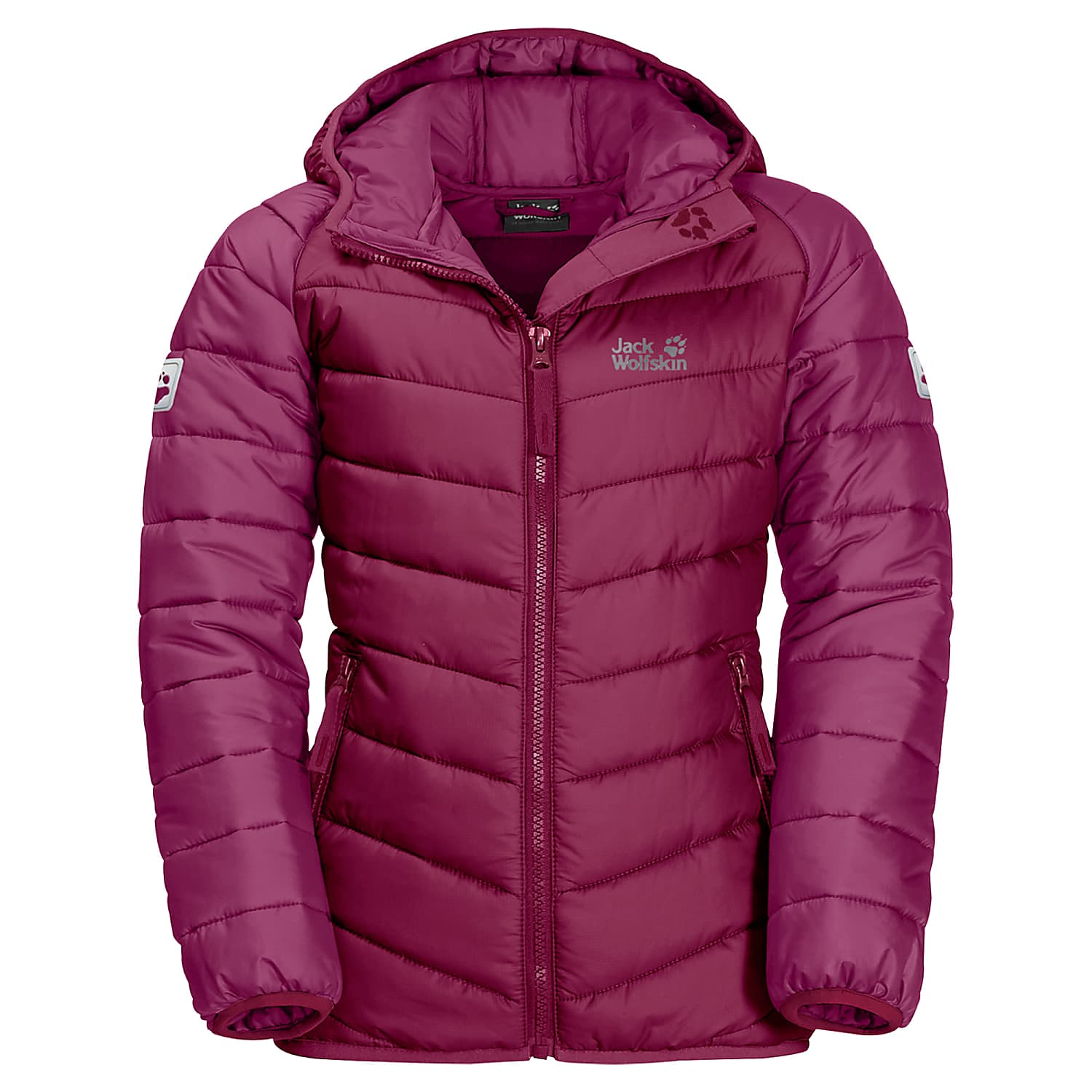 Jack Wolfskin KIDS ZENON JACKET Dark Ruby