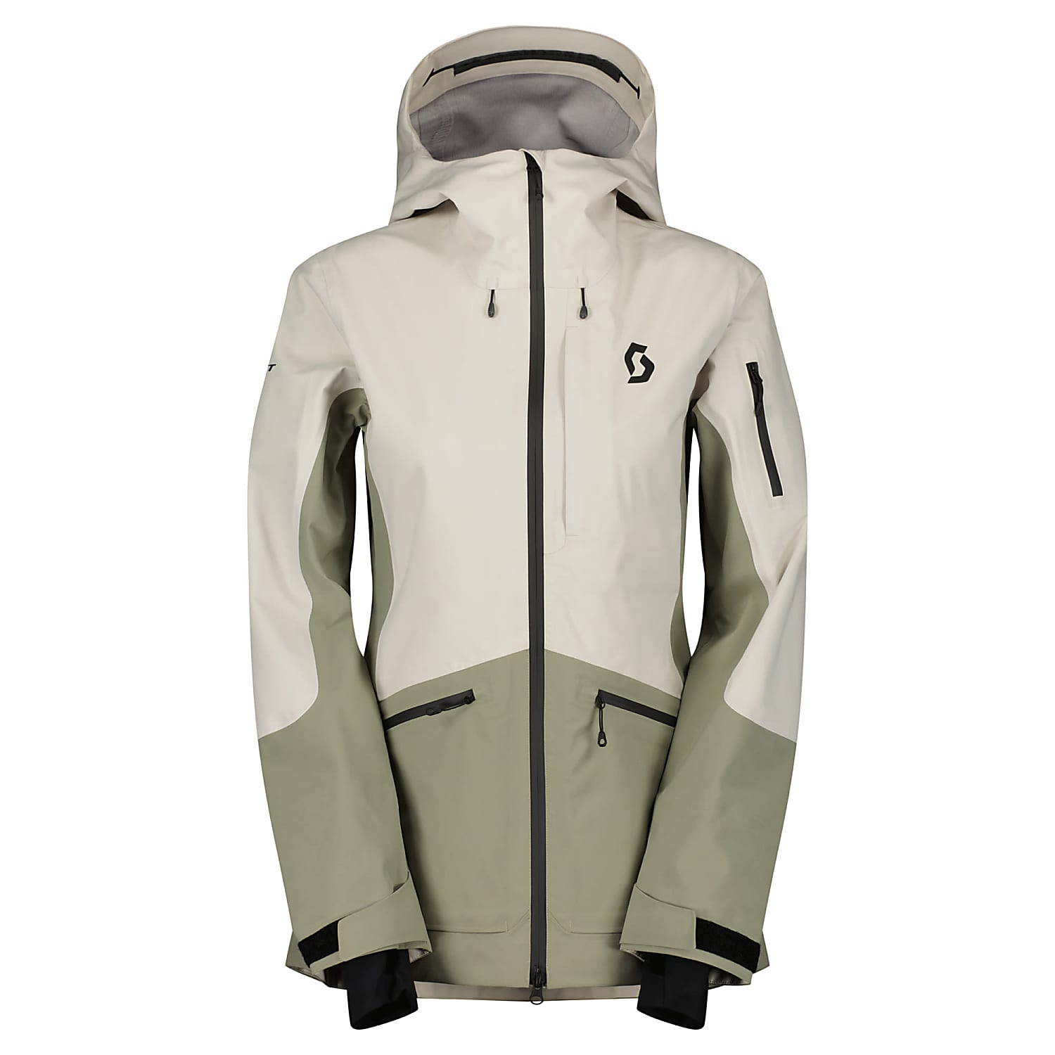 Scott W VERTIC 3L JACKET Dust White Dust Grey Fast and cheap shipping www.exxpozed