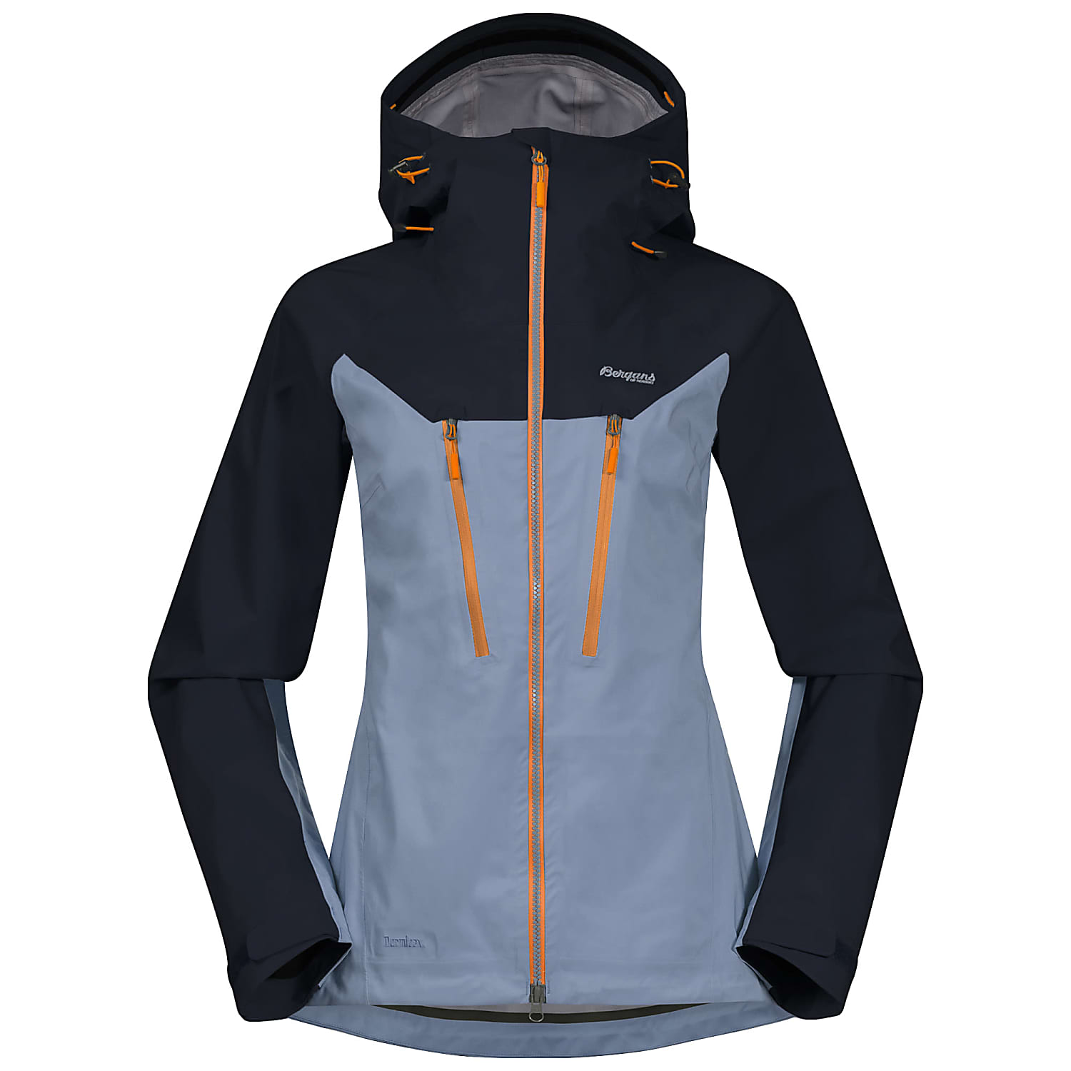 Bergans CECILIE 3L JACKET Misty Sky Blue Navy Blue