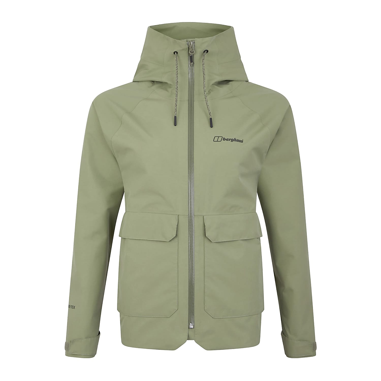 Berghaus W HIGHRAISE JACKET Oil Green Fast and cheap shipping www.exxpozed
