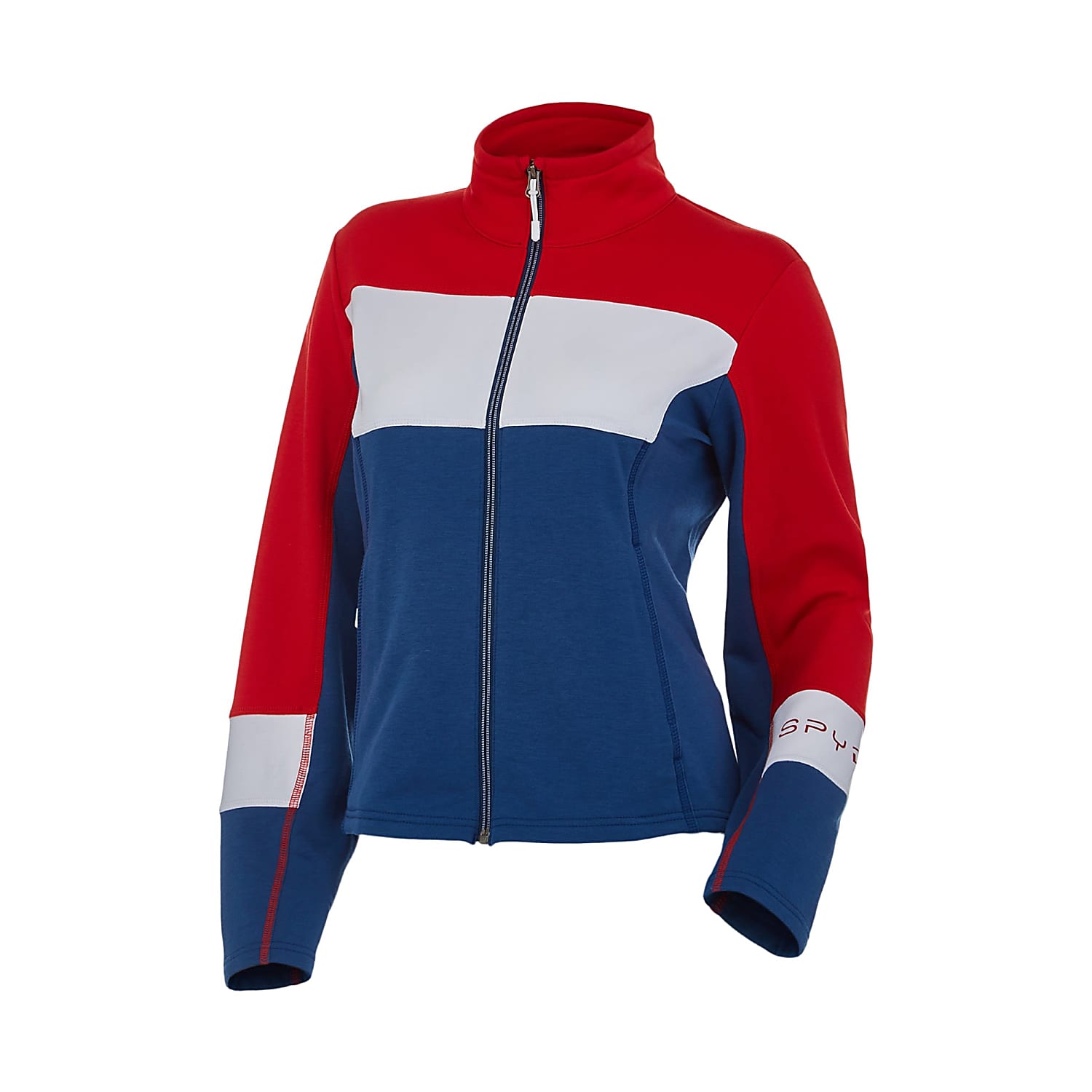 Spyder W SPEED FULL ZIP TOP Abyss Free Shipping starts at 60 www.exxpozed