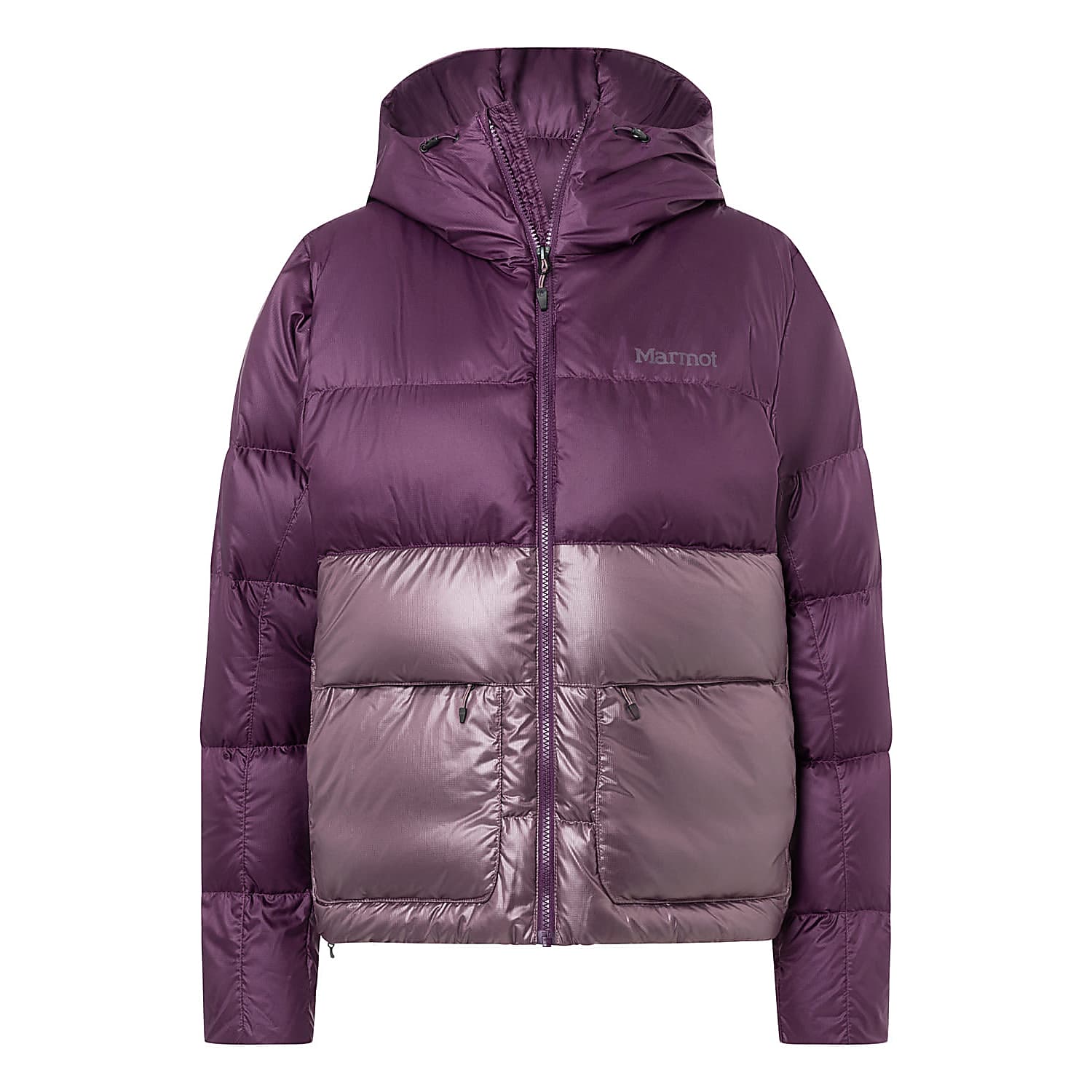 Marmot W GUIDES DOWN HOODIE Purple Fig Hazy Purple