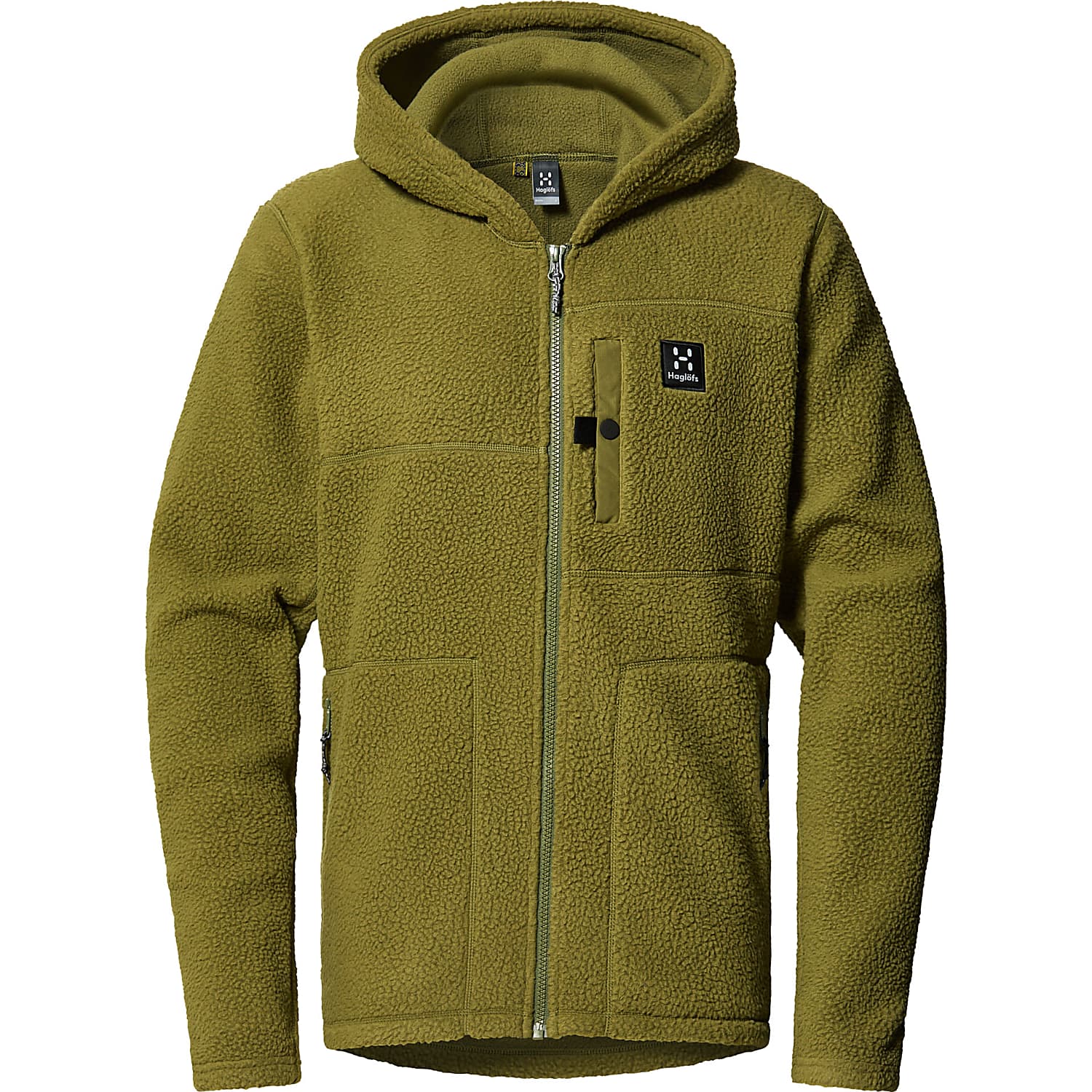 Haglofs pile hooded fleece jacket outlet