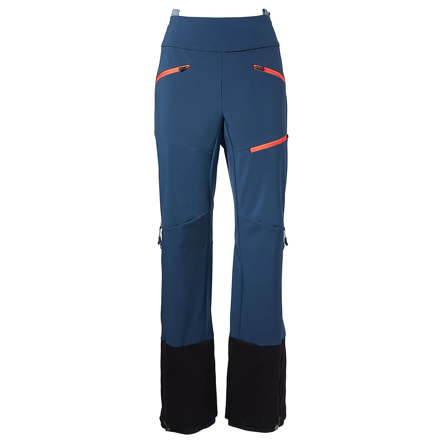 Vaude WOMENS MONVISO SOFTSHELL PANTS II Dark Sea Free Shipping starts at 60 www.exxpozed.eu