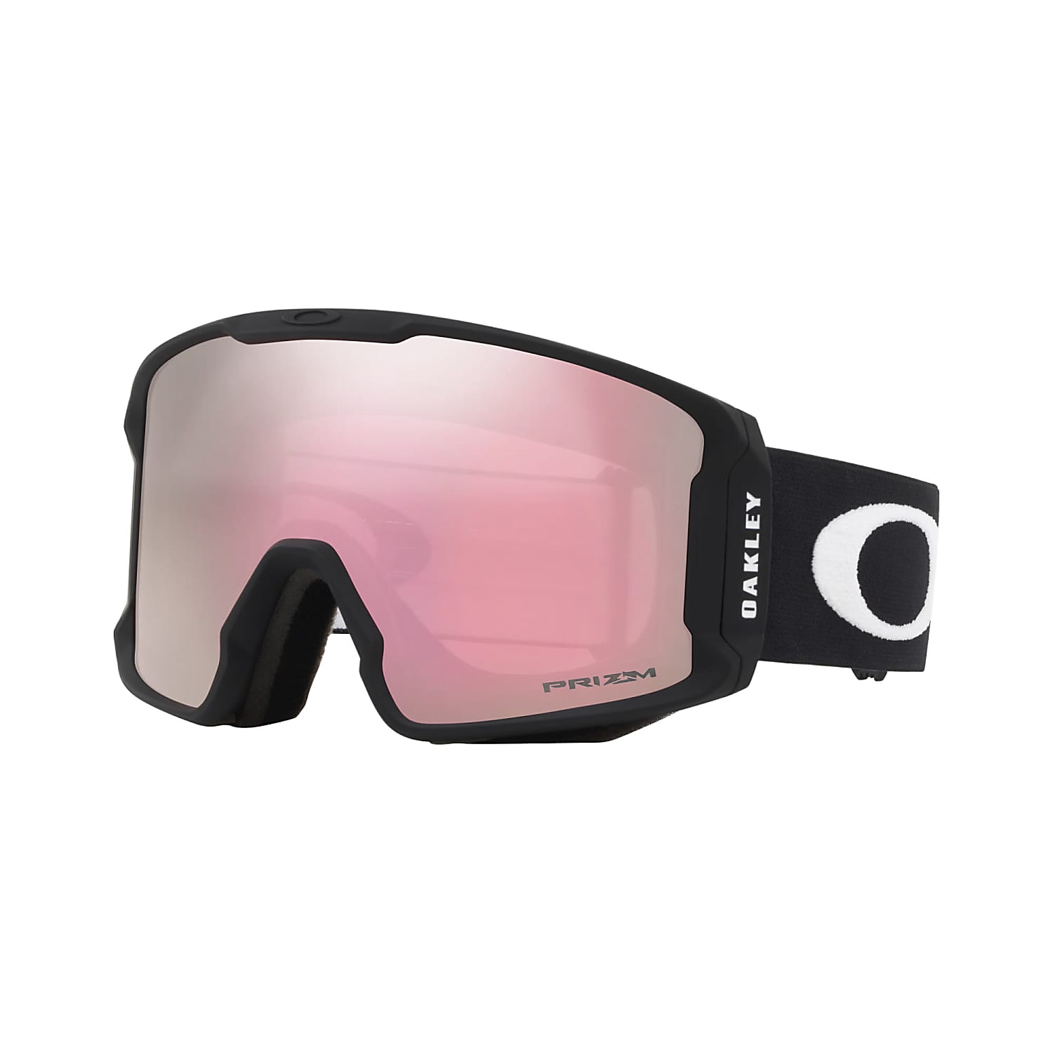 Oakley LINE MINER L IRIDIUM Matte Black Prizm Snow Hi Pink Free Shipping starts at 60 www.exxpozed