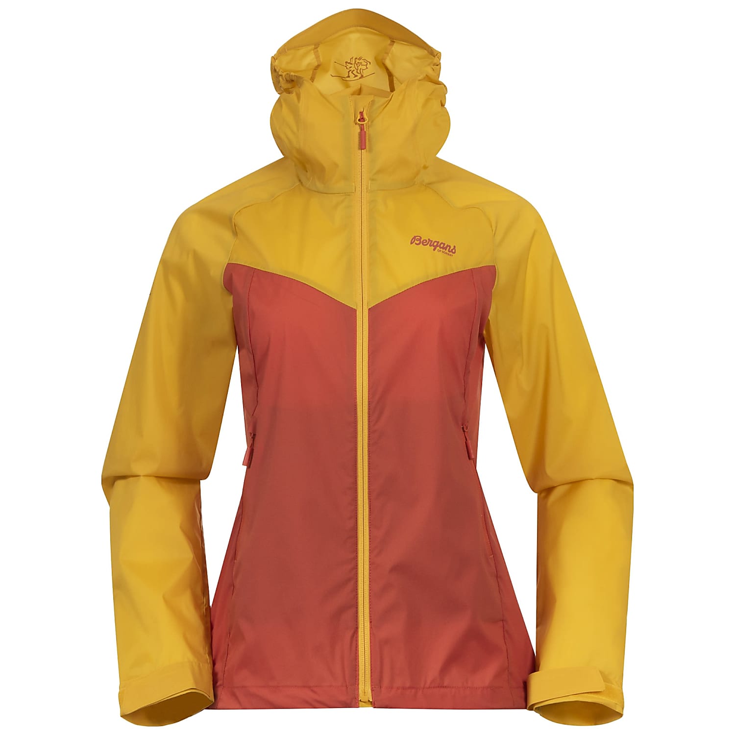 Bergans MICROLIGHT W JACKET Brick Light Golden Yellow