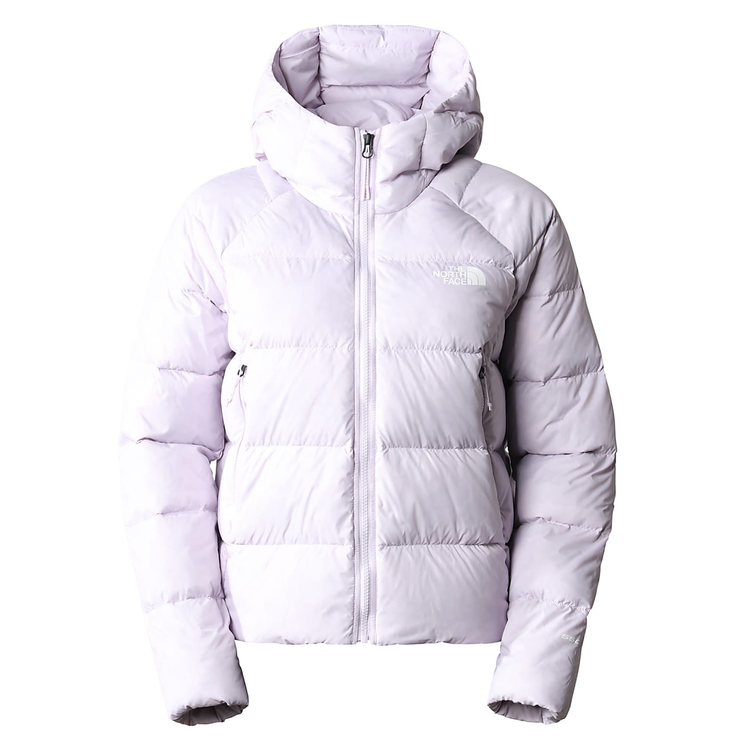 The North Face W HYALITE DOWN HOODIE Lavender Fog Free Shipping starts at 60 www.exxpozed