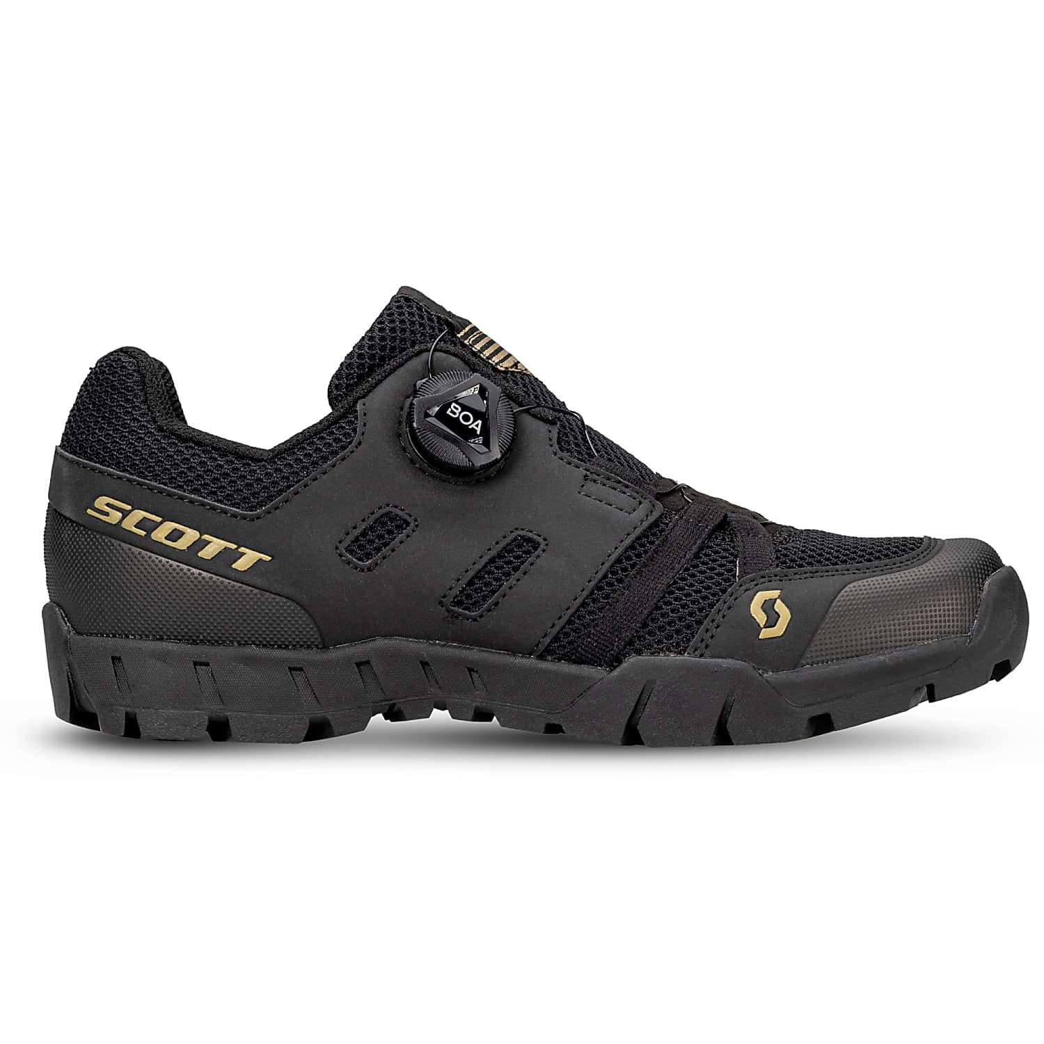 Scott W SPORT CRUS R BOA ECO SHOE Black Gold Fast and cheap shipping www.exxpozed