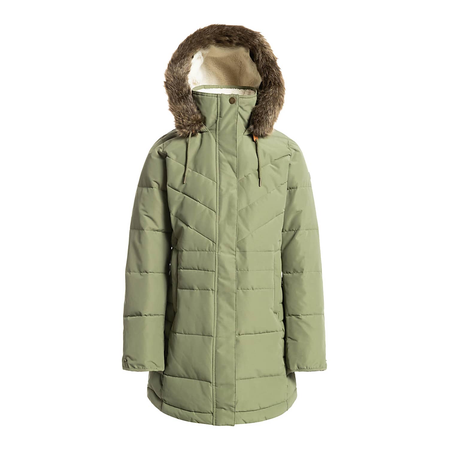 Womens ellie longline hooded waterproof puffer jacket on sale