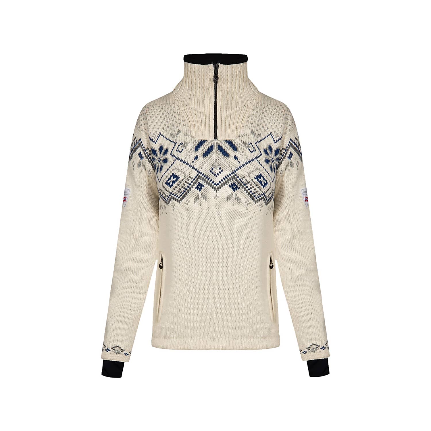Dale of Norway W FONGEN WEATHERPROOF SWEATER Offwhite Light Charcoal Smoke Versandkostenfrei ab 60 www.exxpozed