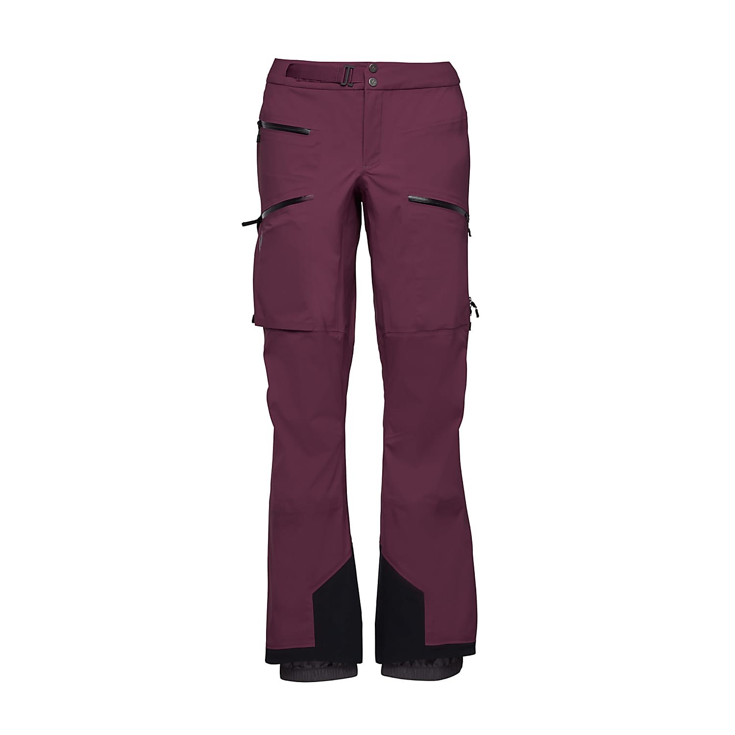 Black Diamond W RECON LT STRETCH PANTS Blackberry