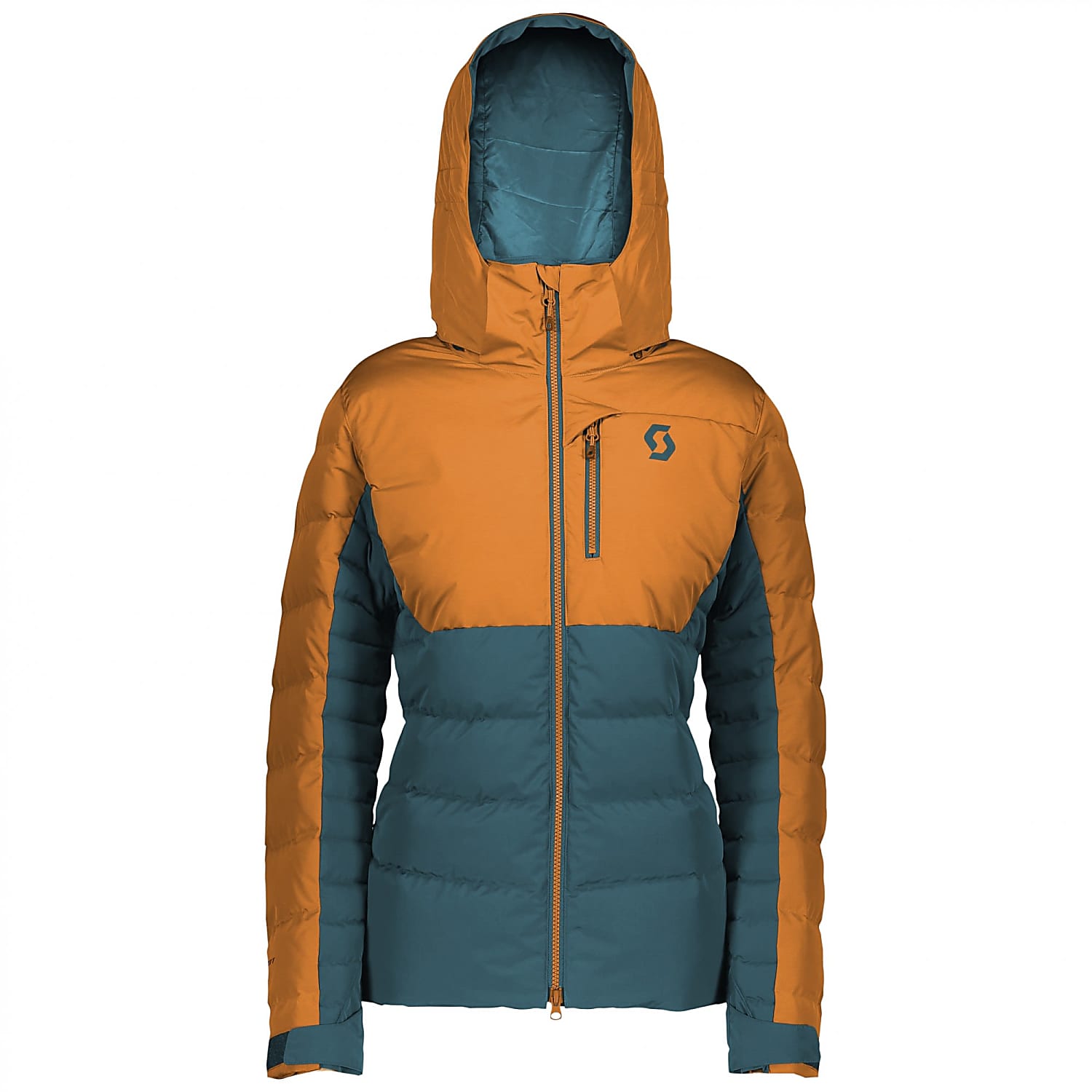 Scott W ULTIMATE DOWN JACKET Ginger Bread Majolica Blue Fast and cheap shipping www.exxpozed