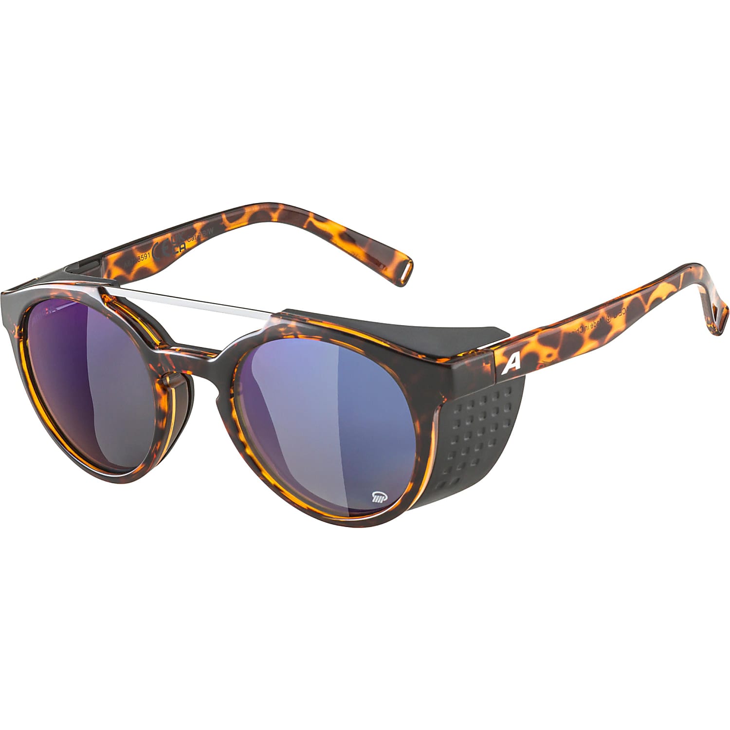 Alpina GLACE POLARIZED Havana Gloss Blue Mirror