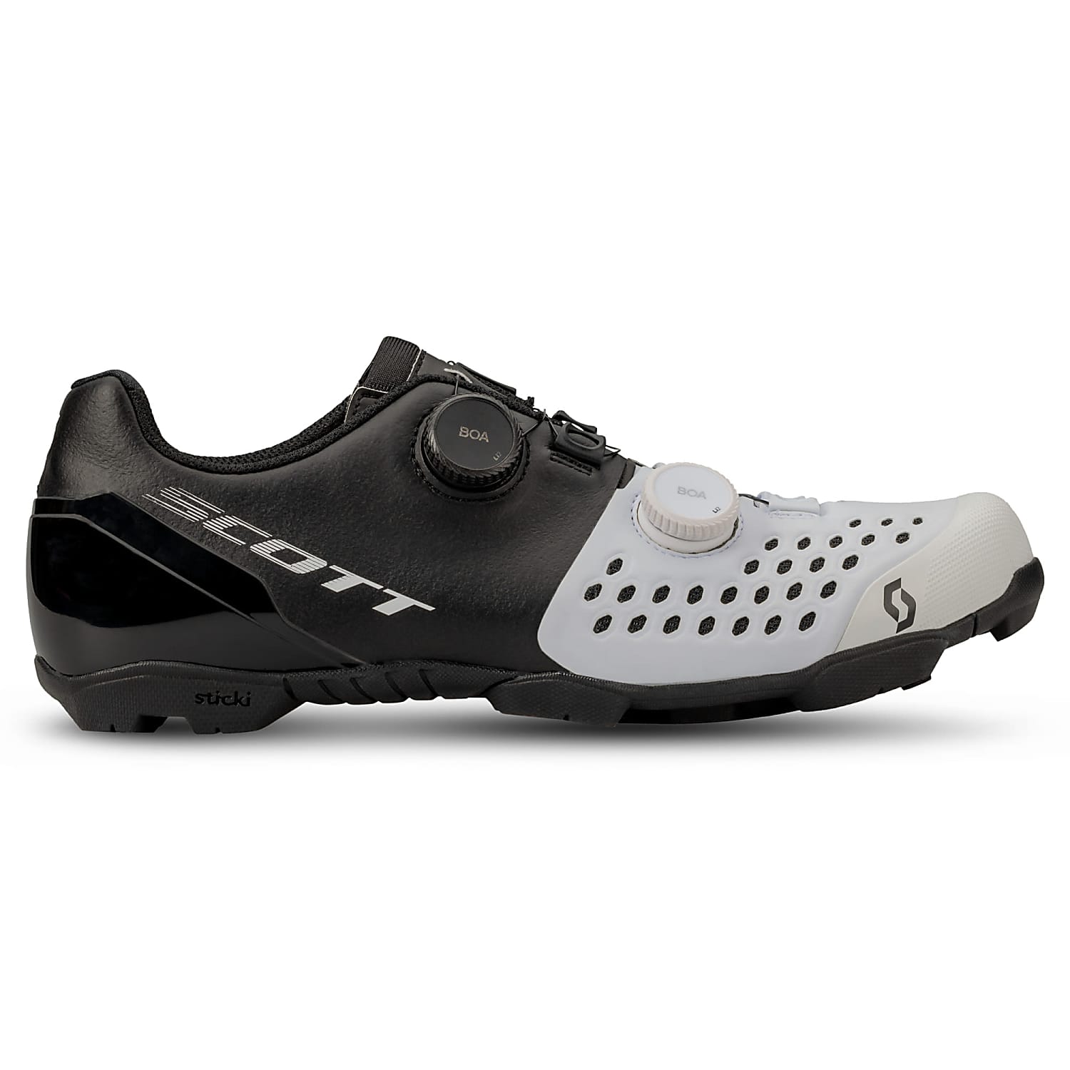 Scott M MTB RC SHOE Black White Fast and cheap shipping www.exxpozed