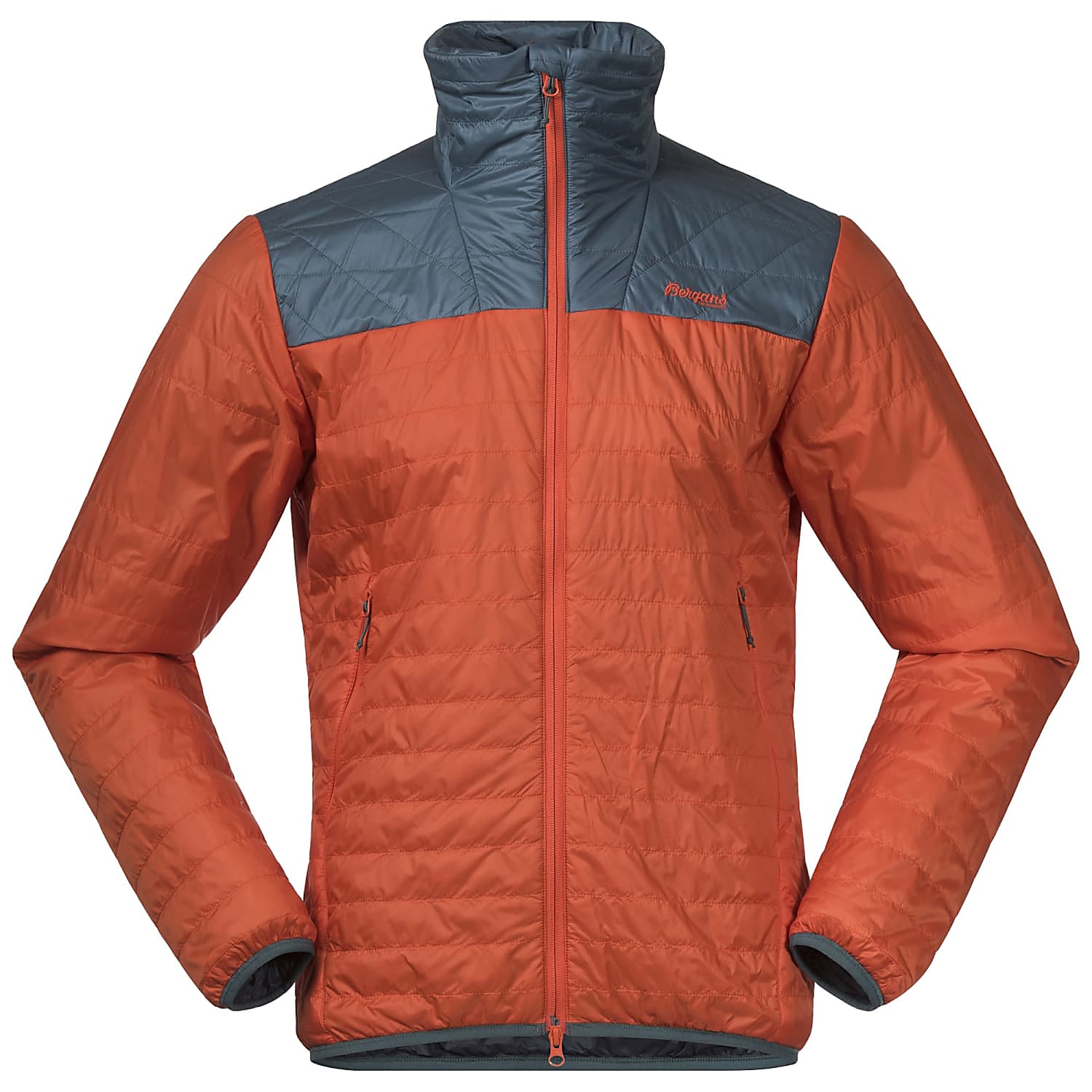 Bergans ROROS LIGHT INSULATED M JACKET Bright Magma Forest Frost