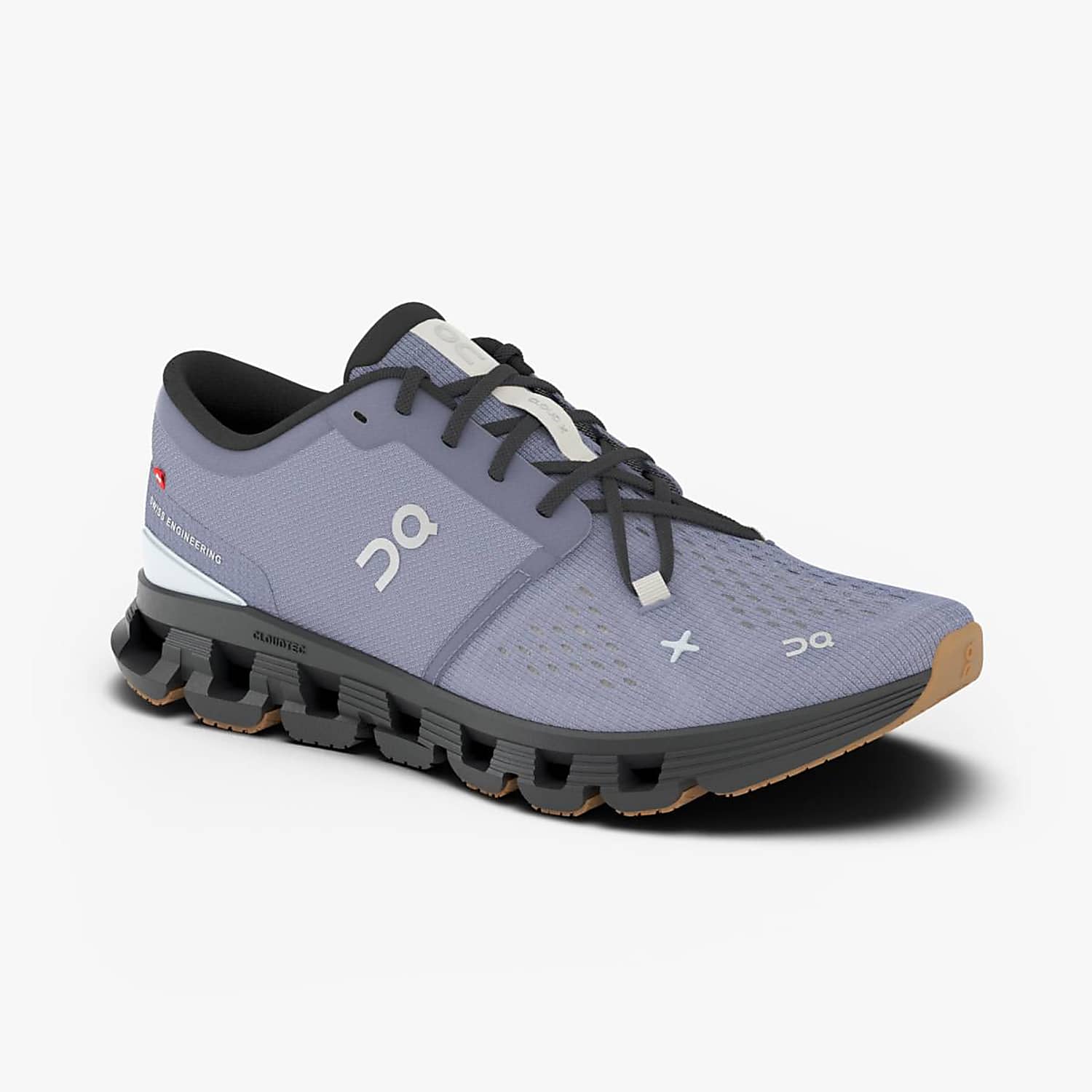 On Running W CLOUD X 4, Feather - Black - Fast and cheap shipping -  www.exxpozed.com