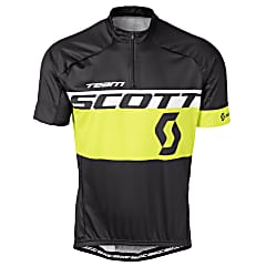 Scott M RC TEAM S/SL SHIRT, Black - Sulphur Yellow