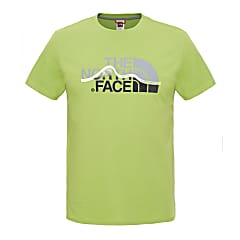 north face mountain line t shirt