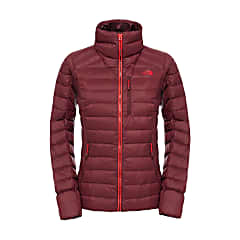 The North Face W MORPH DOWN JACKET, Deep Garnet Red