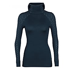 Icebreaker W AFFINITY THERMO HOODED PULLOVER, Eclipse HTHR
