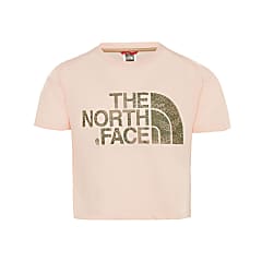Buy The North Face GIRLS CROPPED S/S TEE, Pink Salt online ...