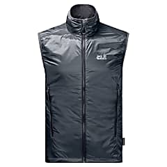 Jack Wolfskin M AIR LOCK VEST, Ebony