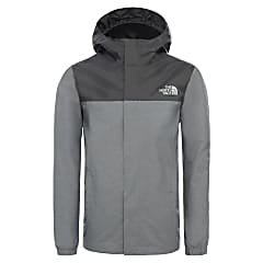 The North Face Boys Resolve Rain Jacket Tnf Medium Grey Heather