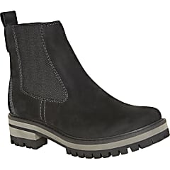 timberland women's courmayeur valley pull on boots black