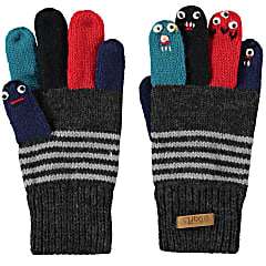 Barts KIDS PUPPET GLOVES (MODELL WINTER 2018), Dark Heather